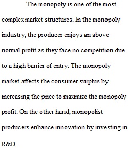 Principles of Microeconomics-Term Paper